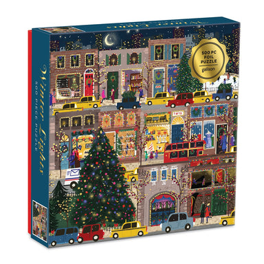 Galison | Winter Lights 500 piece puzzle Gallison - Oscar & Libby's