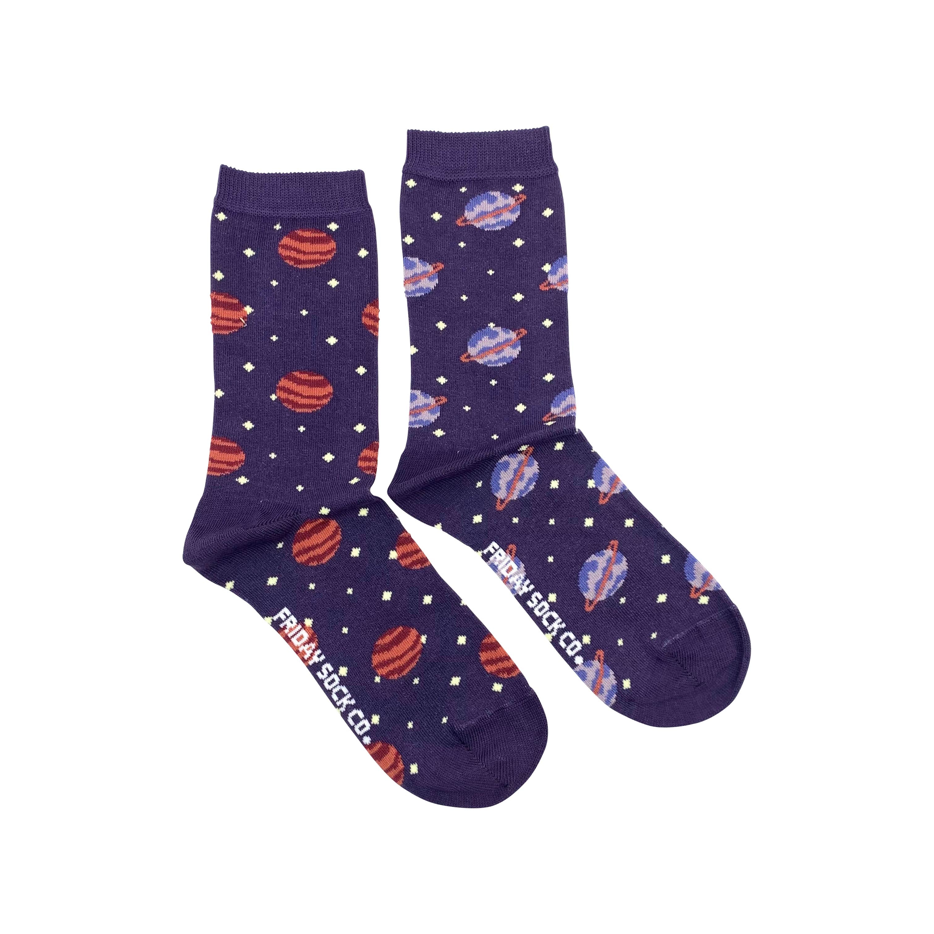 Friday Sock Co. |  Women's Socks | Jupiter And Saturn Friday Sock Co. - Oscar & Libby's