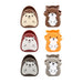 Woodland Creatures Bag Clips Kikkerland - Oscar & Libby's