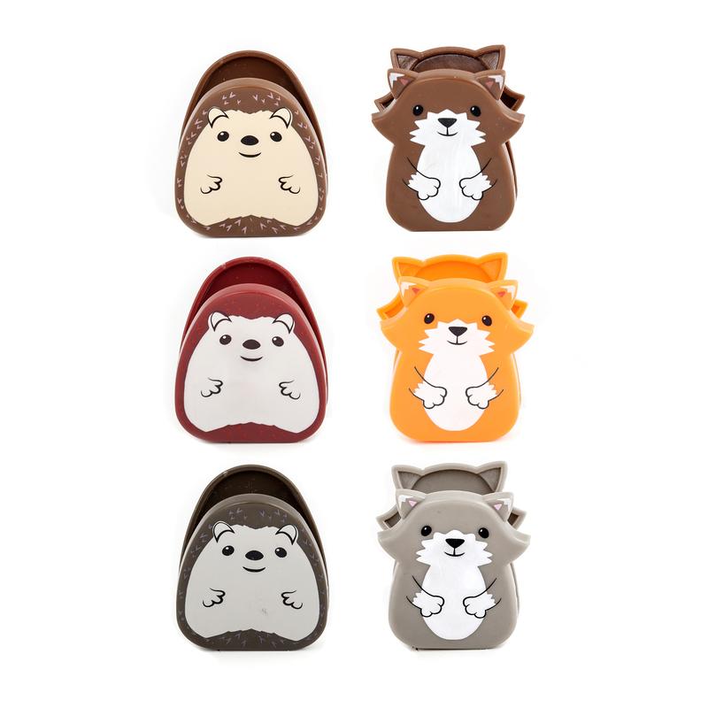 Woodland Creatures Bag Clips Kikkerland - Oscar & Libby's