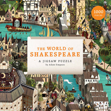 Laurence King | The World of Shakespeare 1000 piece Puzzle Raincoast - Oscar & Libby's