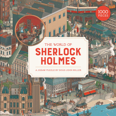 Laurence King | The World of Sherlock Holmes 1000 piece Puzzle Raincoast - Oscar & Libby's