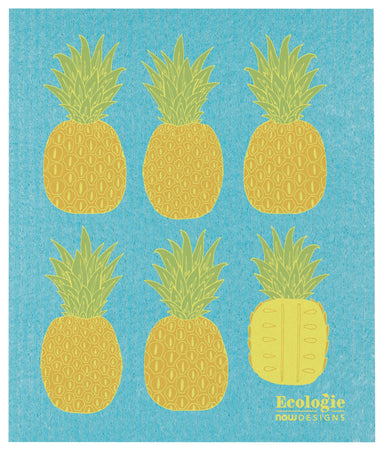 Pineapples Swedish Sponge Cloth | Danica Danica - Oscar & Libby's